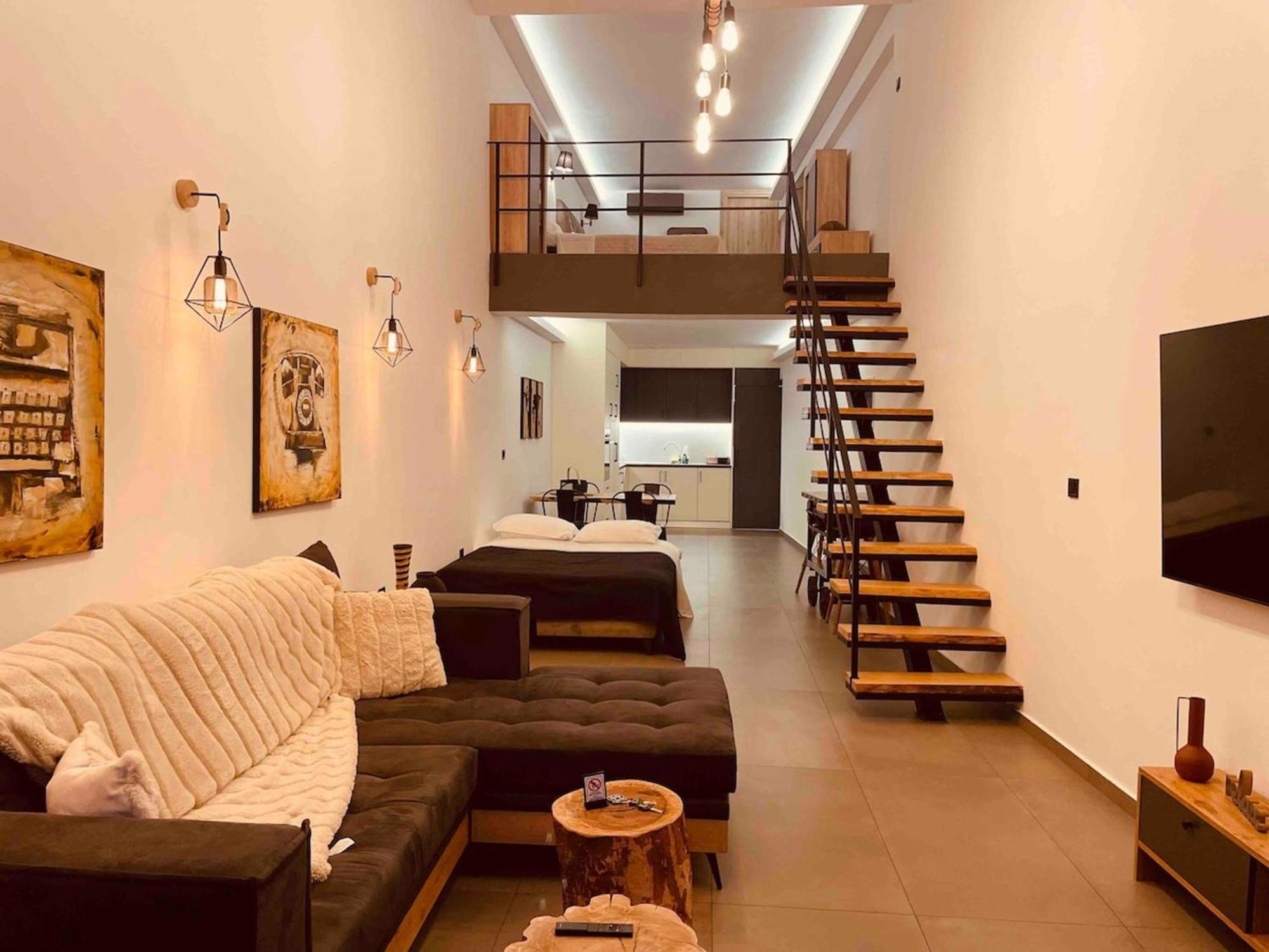 Loft Athens -Nomad Friendly # Superhost Hub#公寓 外观 照片
